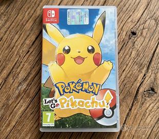 Pokemon Let's go pikachu nintendo switch