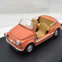 modellino auto fiat 500 diorama 