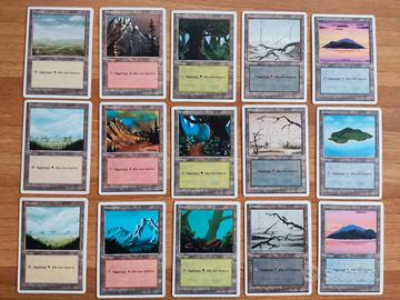 Magic The Gathering Terre Base Italiano del 1995