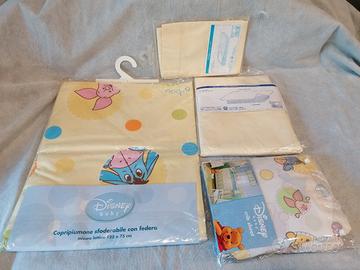 set copripiumino per lettino Winnie Pooh