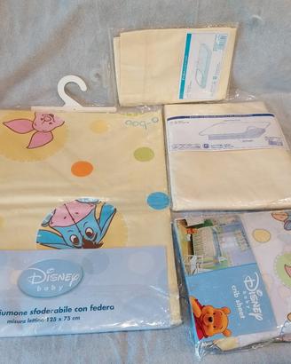 set copripiumino per lettino Winnie Pooh
