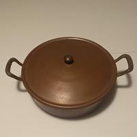 pentola in rame antica