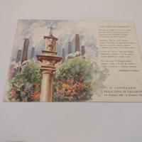 cartolina centenario della città di Gallarate 