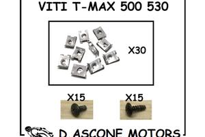 VITI E MOLLETTE X CARENE TMAX 500 530 2001 2019