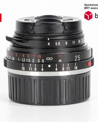 Voigtlander Color Skopar 25 F4 Leica M + Mirino (L