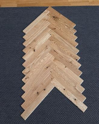 Parquet listello rovere nodato Modena