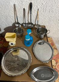 Stock oggetti vari friggitrice, sbattitore, phon+.