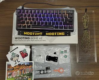 Tastiera Gaming Wooting 60he V2 8K ANSI US