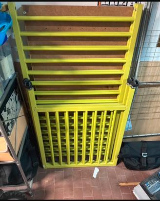 Lettino Ikea con ruote