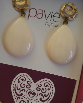Orecchini a goccia Pavie' bijoux 