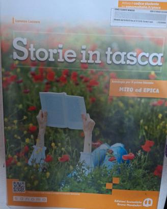 Libro scolastico "Storie in tasca – Mito ed Epica"
