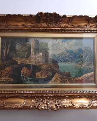 Quadro olio su tela Gino Grignani