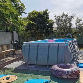 Piscina Bestway, pompa a sabbia e accessori