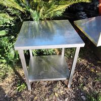 tavolo in acciaio 70x70
