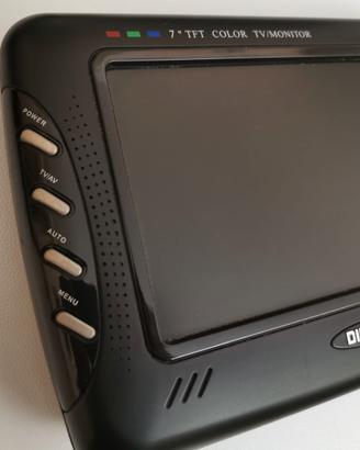 TV/MONITOR  7" DIKOM TFT  - IMBALLO ORIGINALE.-