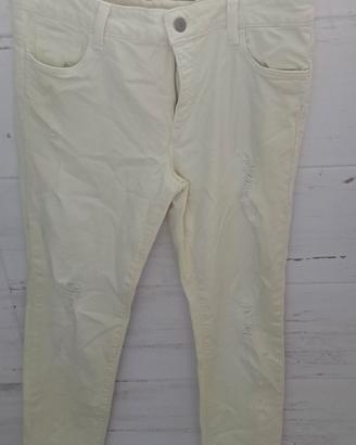 jeans trussardi giallo 