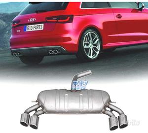 SILENZIATORE DI SCARICO AUDI A3 HATCHBACK 13-20 LO