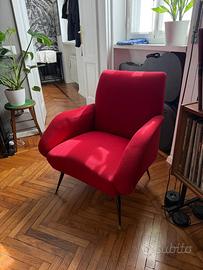 Poltrona vintage anni 50