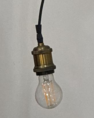 Portalampada retrò lampadario vintage
