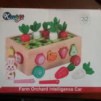 Gioco in legno fattoria