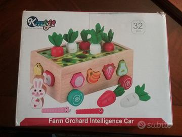 Gioco in legno fattoria