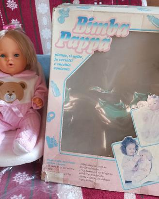 Bambola Bimba Pappa Furga.Rara.Anni '90. Scatola 