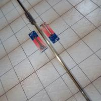 Bastone completo per tenda in ottone lucido