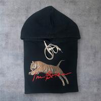 Felpa I'M Brian Uomo Nera Taglia M Made in Italy