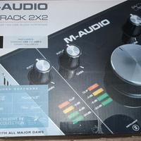 SCHEDA AUDIO - M-AUDIO modello M-TRACK 2X2