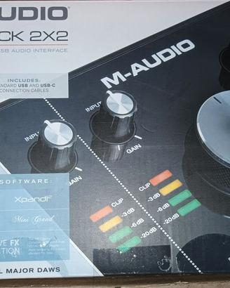 SCHEDA AUDIO - M-AUDIO modello M-TRACK 2X2
