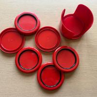 Scaroni Design Space Age Sottobicchieri e Supporto