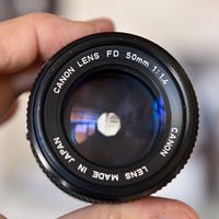 Canon FD 50mm f1.4 (Canon & compatible)