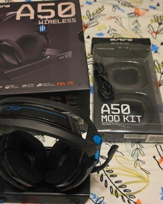 Astro Gaming A50 Cuffie + A50 Gen 3 Mod Kit