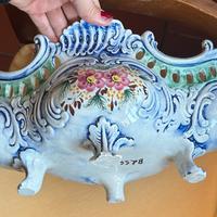 Vaso porta  frutta in ceramica