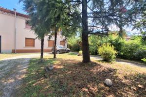 Appartamento tricamere con giardino in casa bif...