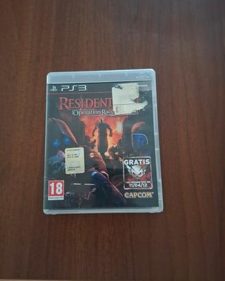 Resident Evil Operation Raccoon city Playstation3