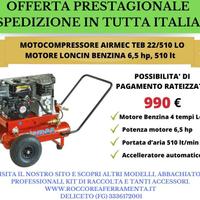 Motocompressore airmec teb 22/510 lo