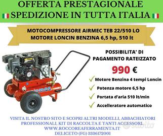 Motocompressore airmec teb 22/510 lo