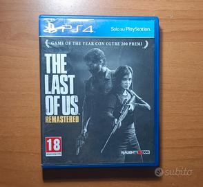 THE LAST OF US REMASTERED PS4 (TRATTABILE)