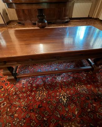 Tavolino da salotto in legno stile classico