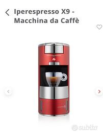 Macchina da caffè iper espresso Illy X9