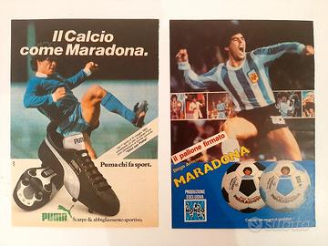 2 pubblicità di Diego Armando Maradona anni 80