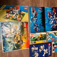 Lego manuali libretti instructions Legoland vintag