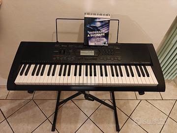Pianola Casio + Stand, Libro e Copertura 