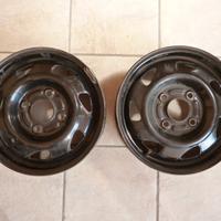 2 cerchi FOR FIESTA 14 pollici IN FERRO originali