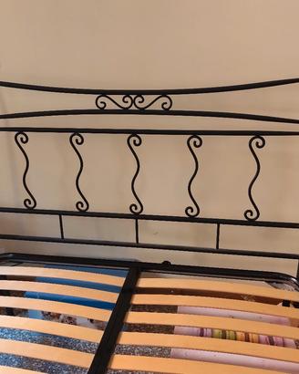 letto matrimoniale ferro battuto