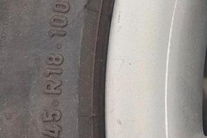 pneumatici  estivi +erchio audi  245/45 r18 100y