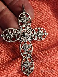 Croce e Rose 1928 ag 925