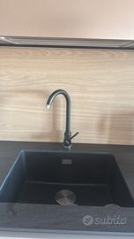 Miscelatore Franke Pola nero Onyx