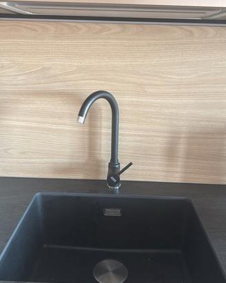 Miscelatore Franke Pola nero Onyx